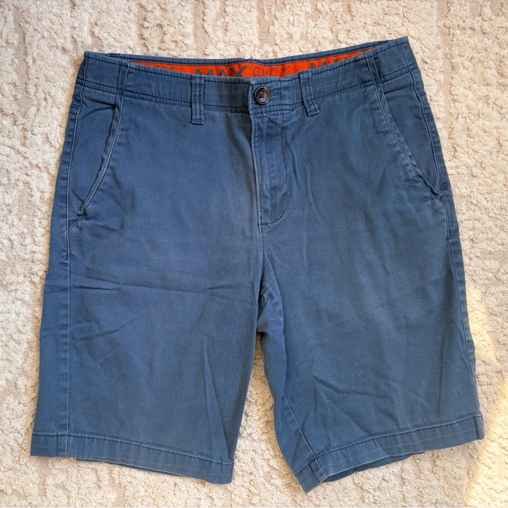 urban pipeline Blue Flat Front Men's Flex Max Shorts